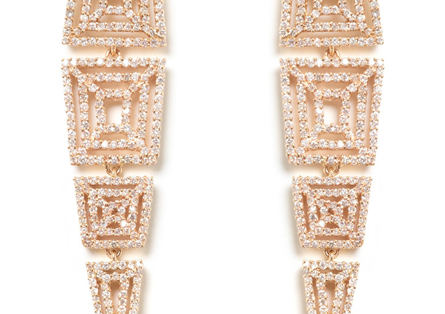 Maiyet Open Machu Picchu Diamond Earrings | Latest Revival