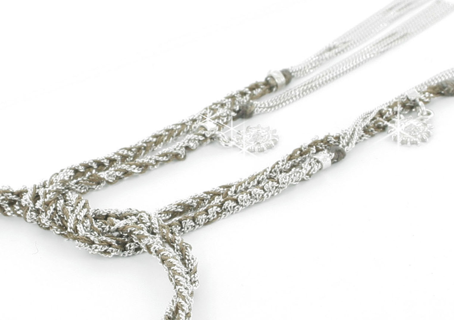 Carolina Bucci 18K White Gold 1885 All Gold Link Bracelet | Latest Revival